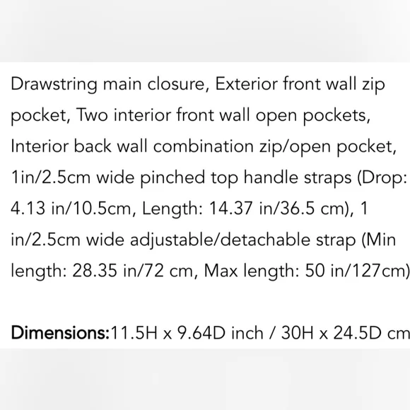 Lesportsac AEC mini bucket bag - Picture 6 of 6